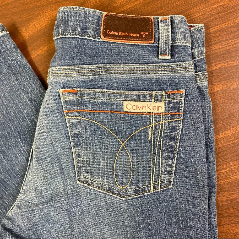 Calvin Klein Vintage 80’s Boot Cut Lean Jeans, Size‎ 2, GVC
